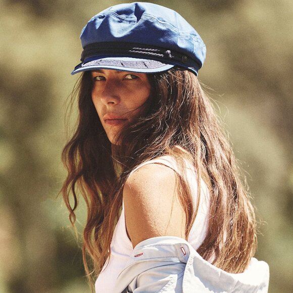 NEW Free People Denim Fisherman Cap Size M - Picture 1 of 7